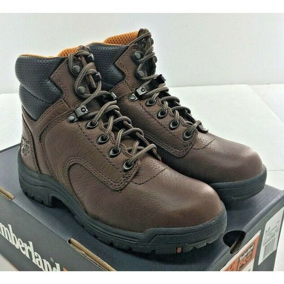 Timberland Women's Titan 6" Brown Boots Wide NEW - Picture 1 of 4